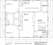 Suggested floor plan 2, loft